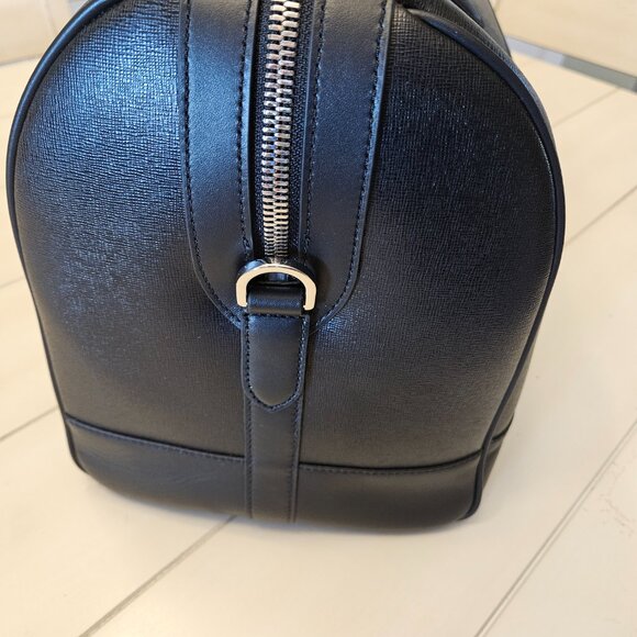 Aspinal of London City Holdall - Black Saffiano Leather - New/Never Used - Picture 3 of 13